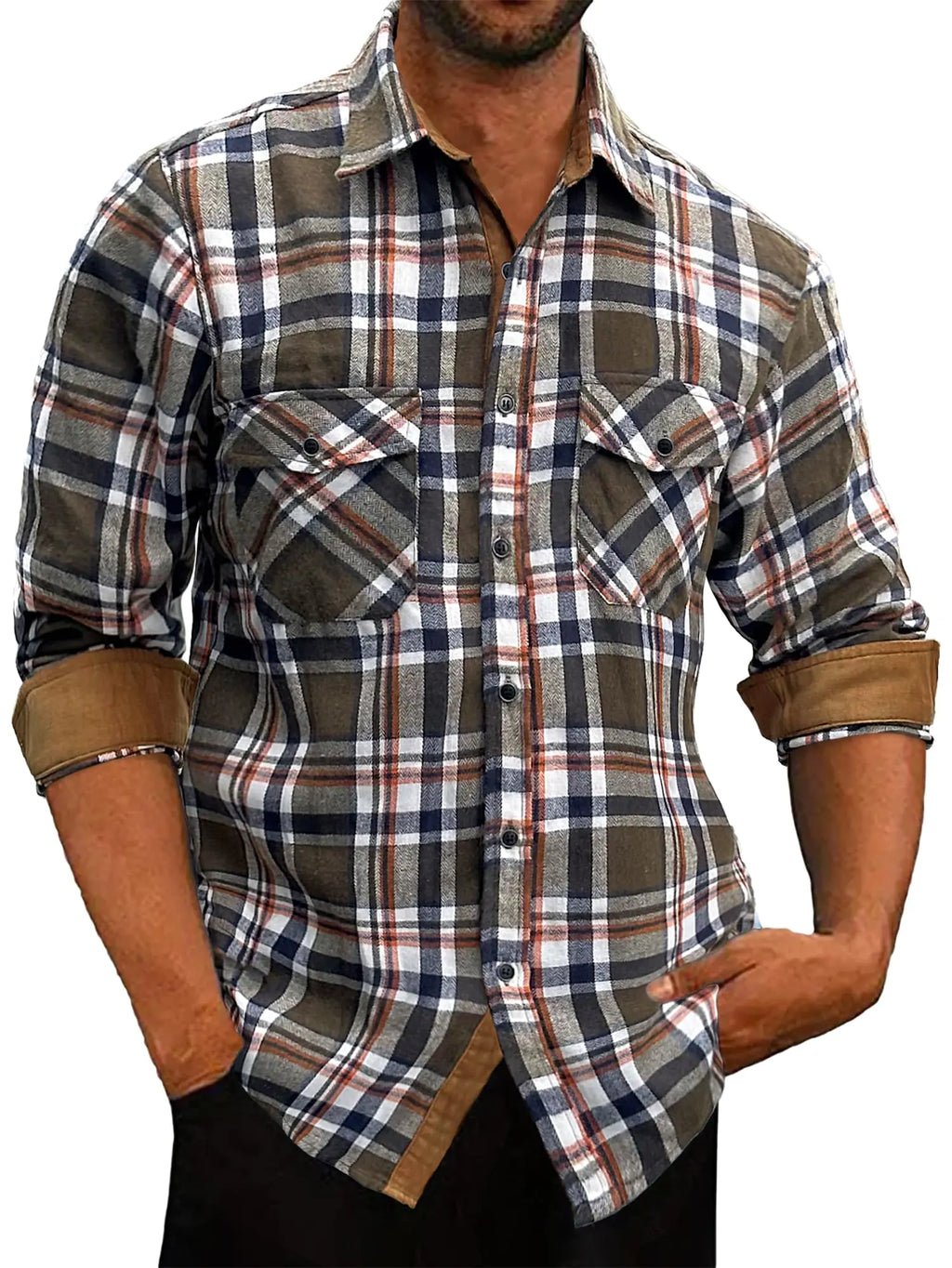 Men's Flannel Shirt (XL)
