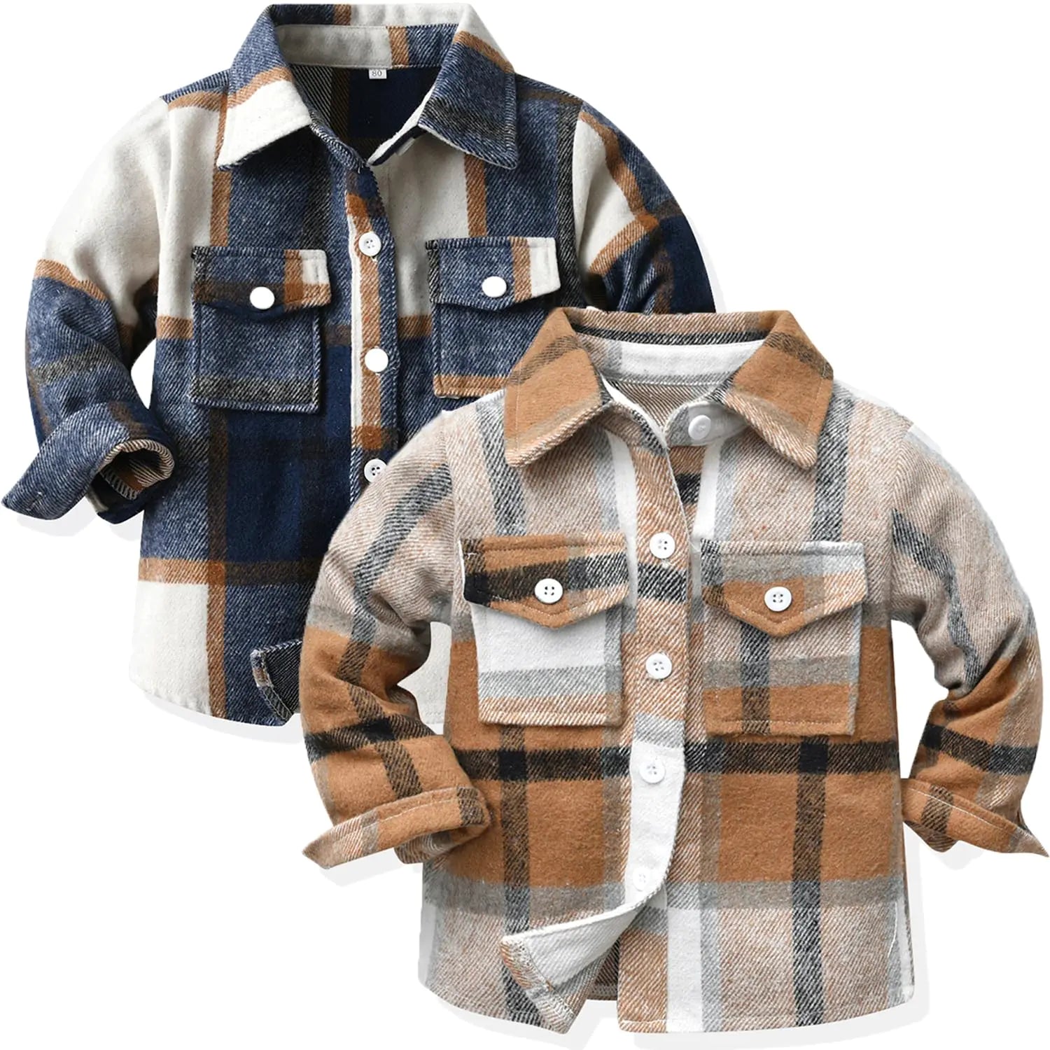 Cute Little Flannels 2 Pack (3T)