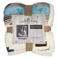 CARSTENS INC. Wrangler Ultra Premium Super Soft Plush Sherpa Fleece Oversized Throw Blanket